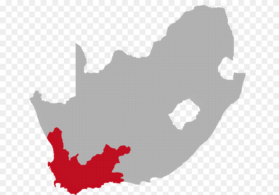 Western Cape Map Image South Africa Map Vector, Baby, Person, Face, Head Png