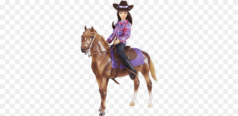 Western Classic Doll Breyer, Clothing, Hat, Animal, Horse Png Image