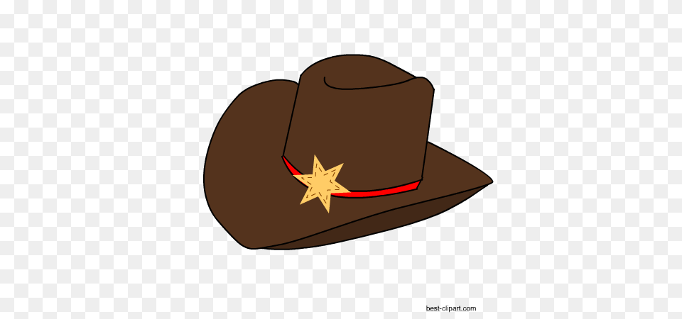 Western Cowboy Cowgirl Clip Art, Clothing, Cowboy Hat, Hat, Animal Free Png Download