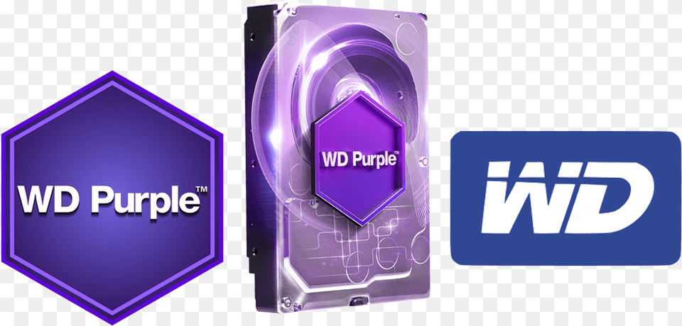 Western Digital Wd 4tb 35 Inch Purple Surveillance Internal Hard Drive, Computer Hardware, Electronics, Hardware Free Png