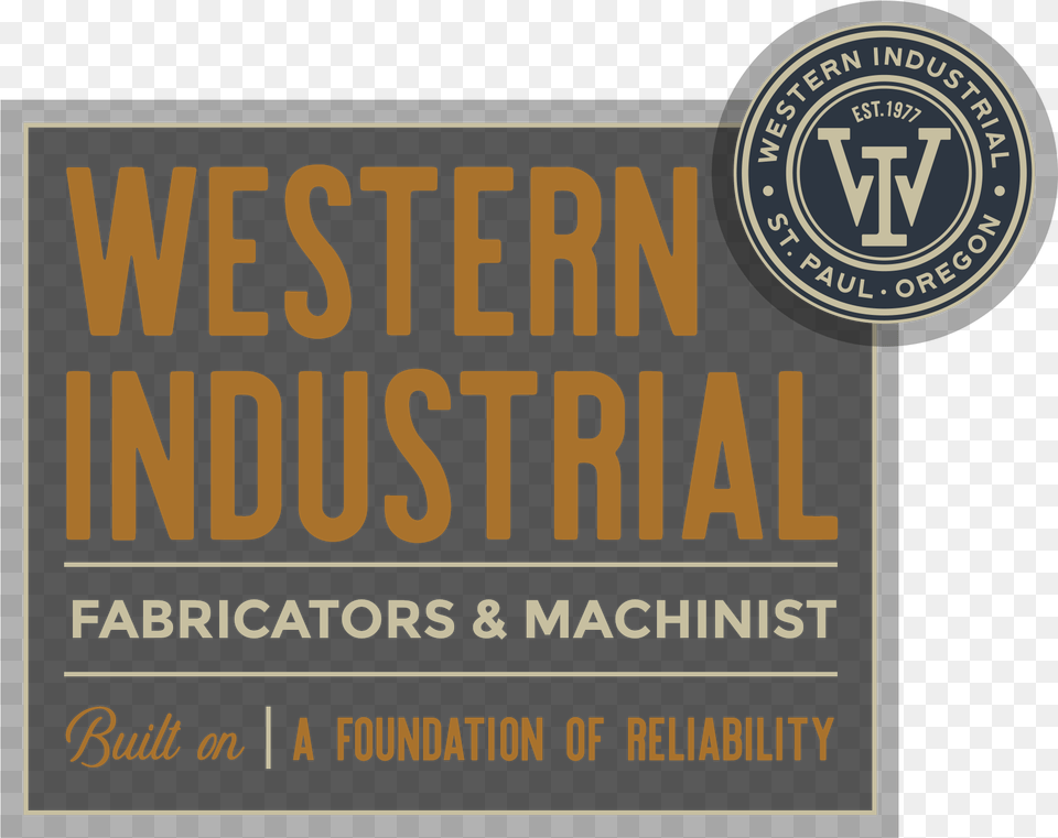 Western Industrial Fabrication Horizontal, Advertisement, Poster, Logo, Architecture Free Png Download