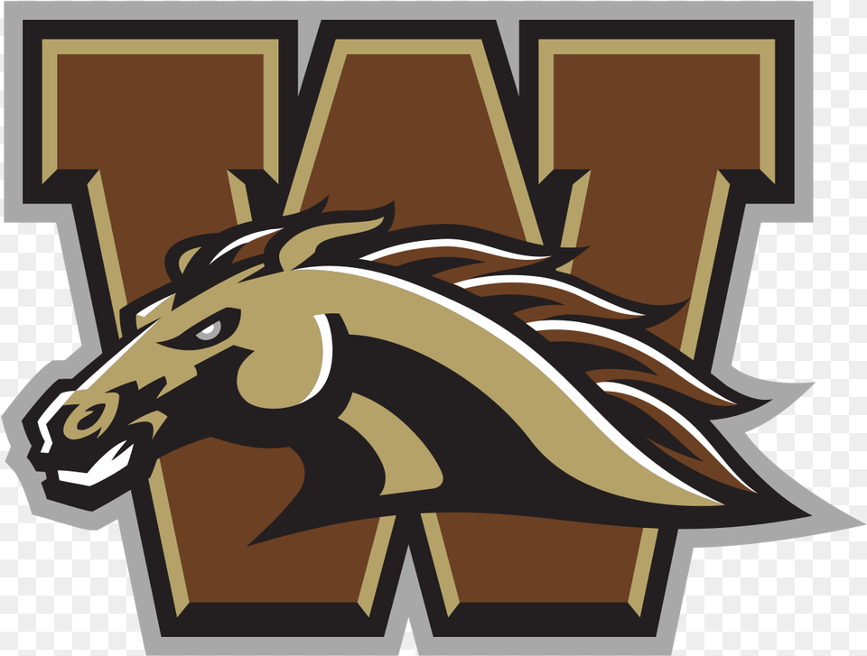 Western Michigan Broncos Logo, Animal, Mammal Png Image
