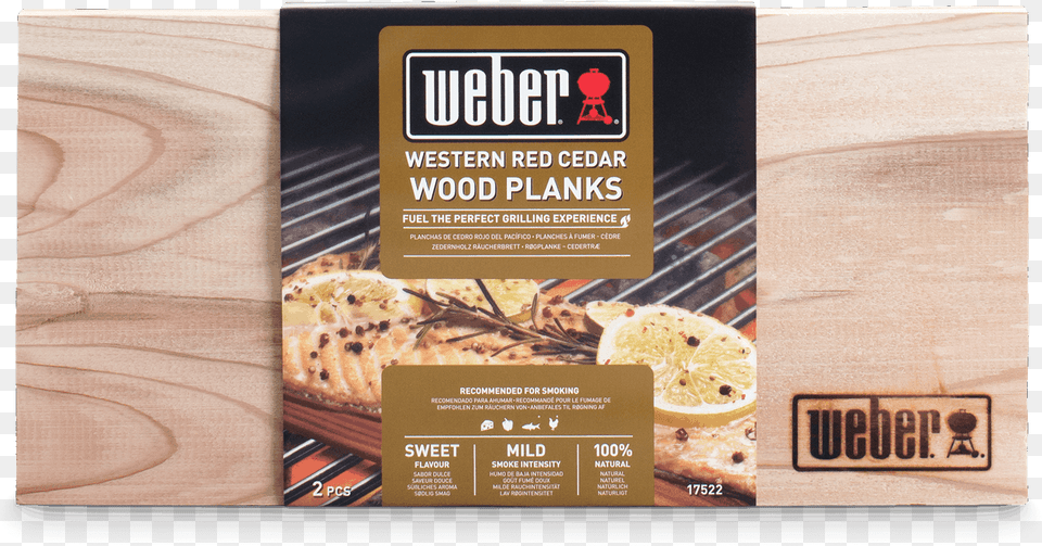 Western Red Cedar Wood Planks Weber Grill, Advertisement, Poster, Bbq, Cooking Png