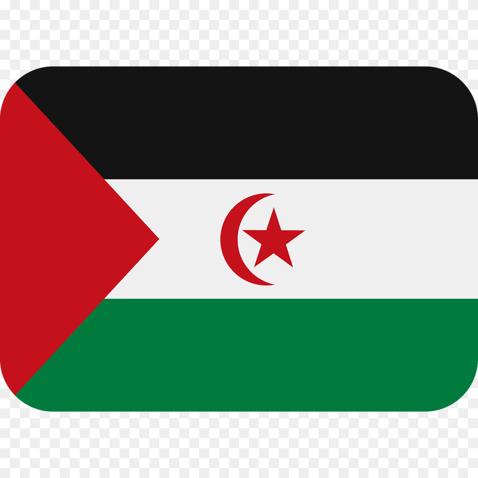 Western Sahara Flag Emoji Clipart Free Png
