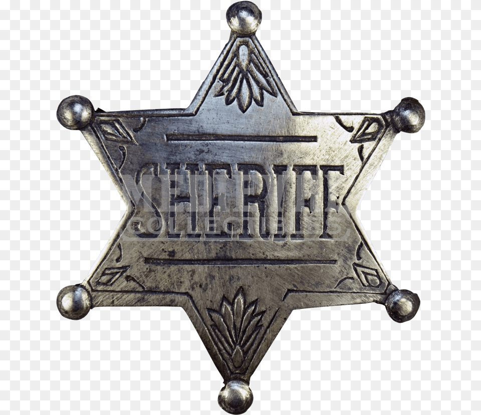 Western Sheriff Badge Sheriff Badge, Logo, Symbol, Aircraft, Airplane Free Png