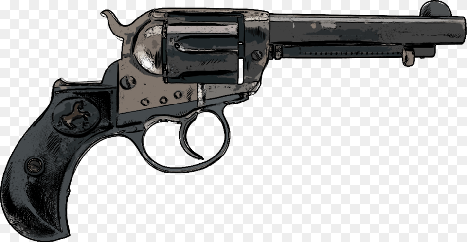 Westernhandguns 0005 Coltthunderer, Firearm, Gun, Handgun, Weapon Free Transparent Png