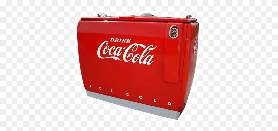 Westinghouse Ice Cold Coca Cola Cooler, First Aid, Beverage, Coke, Soda Png Image