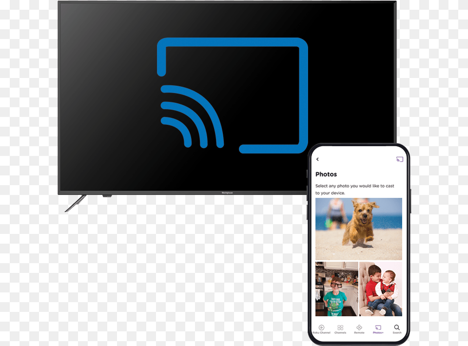 Westinghouse Roku Tv Casting Gadget, Screen, Computer Hardware, Electronics, Hardware Free Png Download