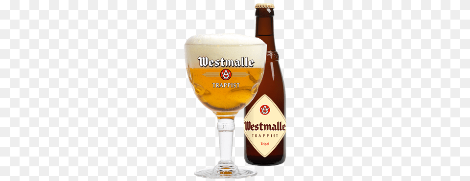 Westmalle Triple Trappist Glass, Alcohol, Beer, Lager, Beverage Free Png Download