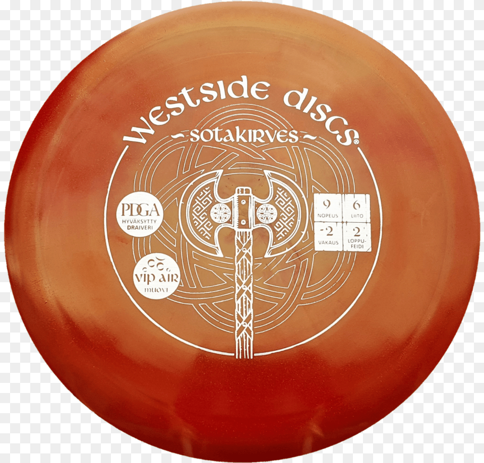 Westside Discs Air Finnish Hatchet Distance Driver, Frisbee, Toy, Disk Png
