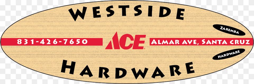 Westside Hardware Logo Ace Hardware, Oval, Text Png Image