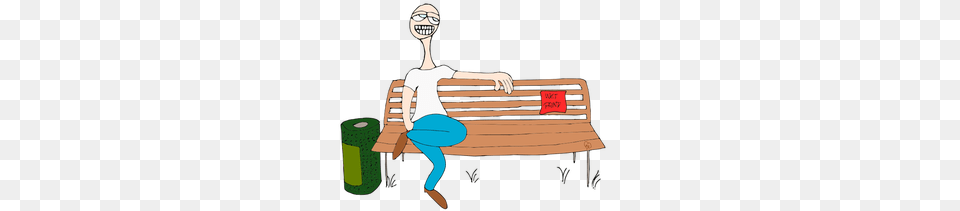 Wet Clipart, Bench, Furniture Free Png