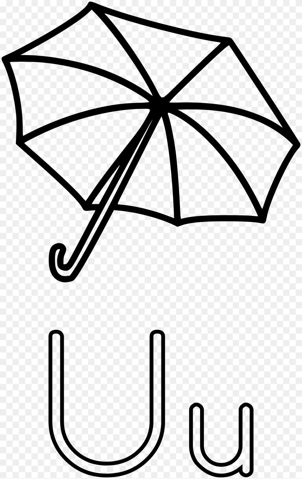 Wet Clipart Umbrella Of Black And White Winging, Gray Free Transparent Png