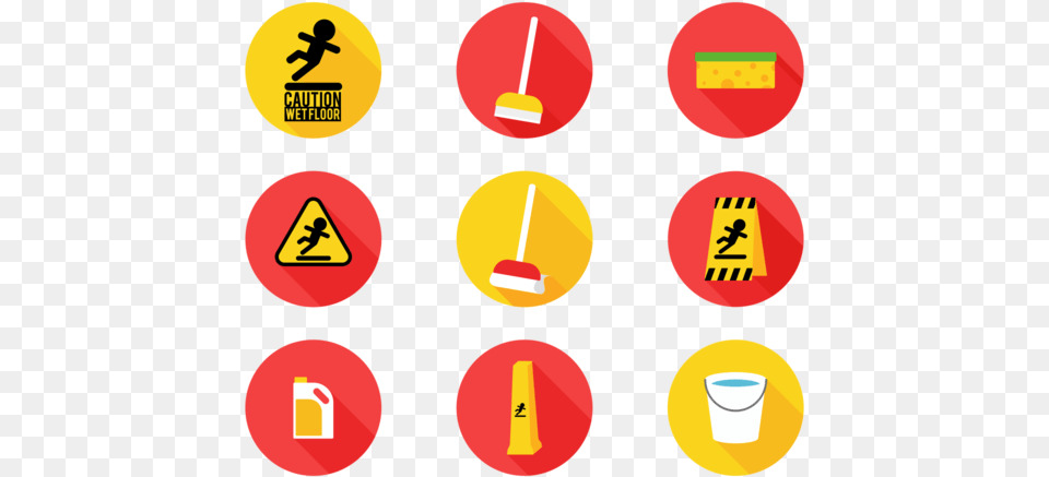 Wet Floor Sign Flat Icons Circle, Symbol, Text Png