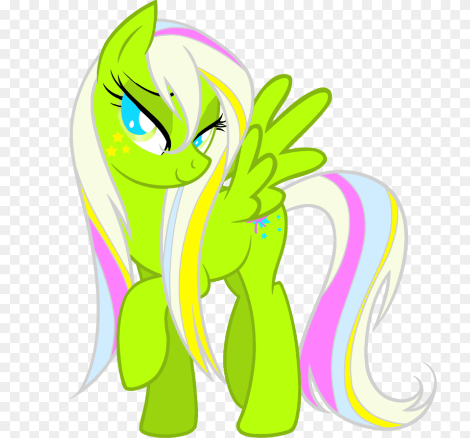 Wet Mane Star Surprise, Art, Graphics, Green, Book Free Transparent Png