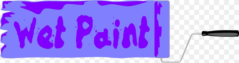 Wet Paint Clipart, Purple Free Png Download