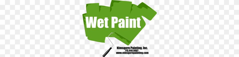 Wet Paint Sign Clip Art, Green, Recycling Symbol, Symbol Png