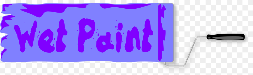 Wet Paint Sign Icons, Purple, Cushion, Home Decor, Towel Free Transparent Png