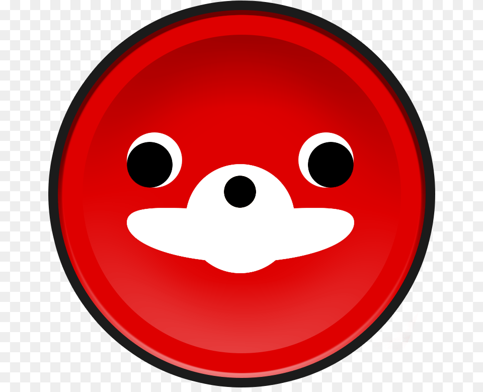Weycoin Uganda Knuckles Background Clipart Full Size Circle, Symbol, Sign, Road Sign, Disk Free Png