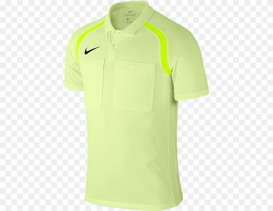 Wfa Team Referee Jersey Referee Neon Green Polo With Pockets, Clothing, Shirt, T-shirt Free Png Download