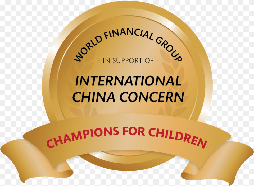 Wfg The Children, Gold, Baby, Person, Trophy Free Png Download