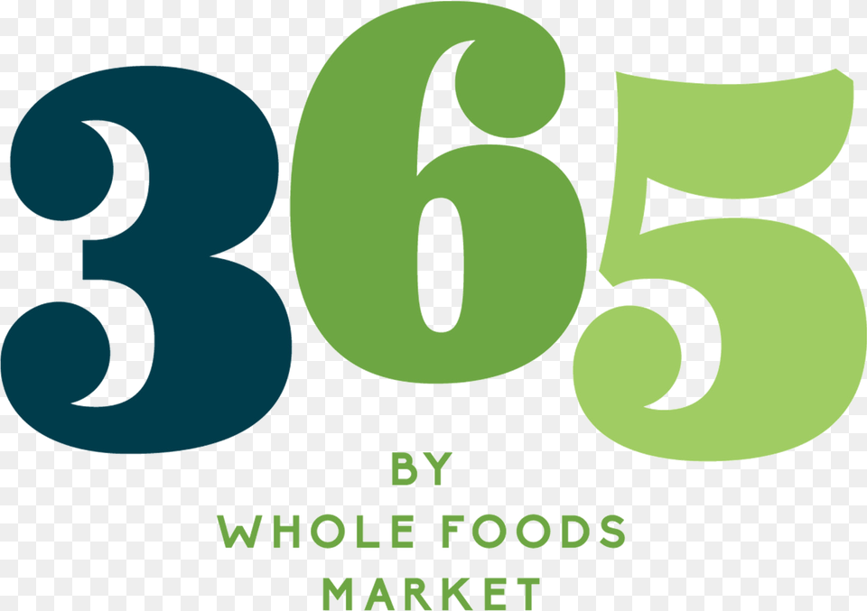 Wfm Logo 365 By Whole Foods, Number, Symbol, Text Free Png