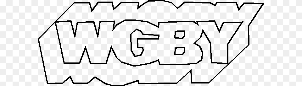 Wgby Outline Line Art, Gray Free Png