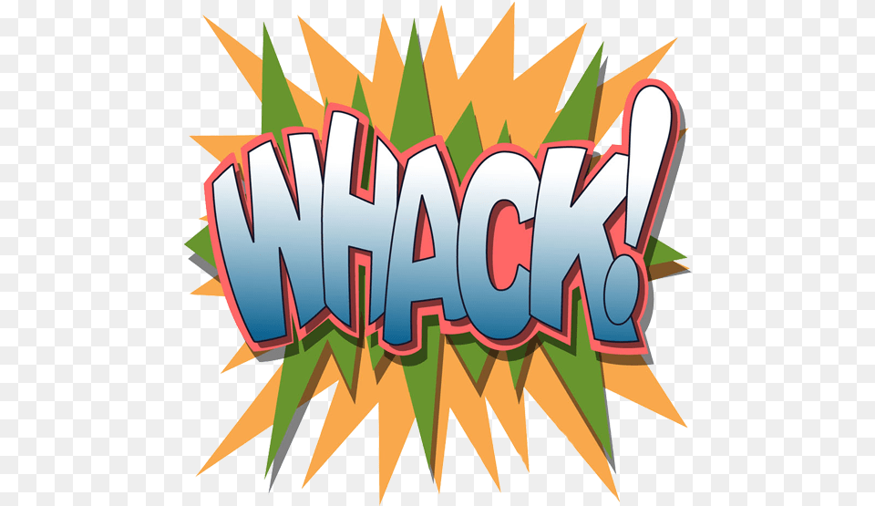 Whack Whack Comic Comics Emetcomics Hit Smash Comic Hit Effect, Art, Graffiti, Graphics, Dynamite Png Image