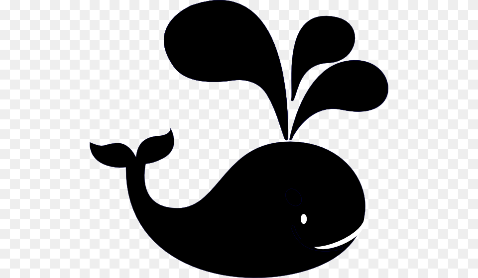 Whale Black And White Black Whale Clipart Black Whale Clip Art, Stencil, Smoke Pipe Png Image