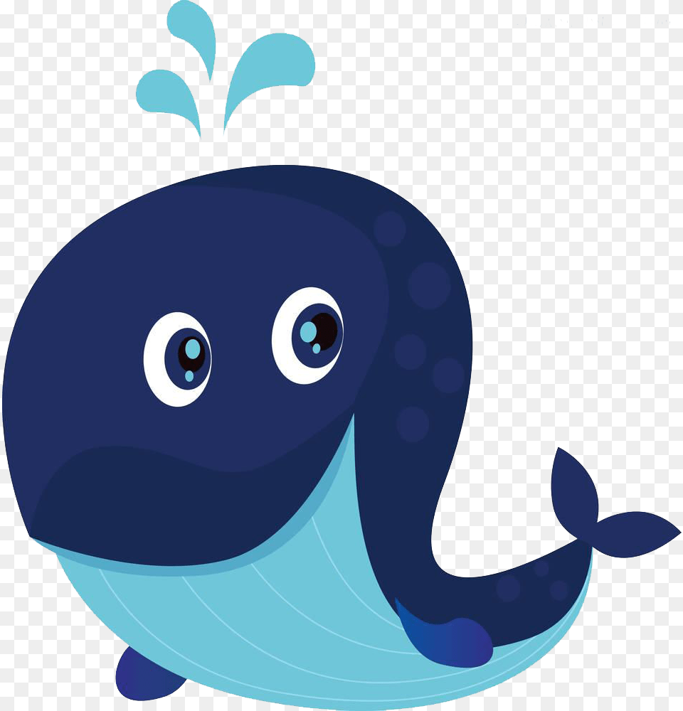 Whale Clipart Black And White Cartoon Whale, Animal, Mammal, Sea Life Png