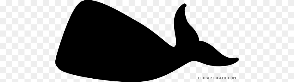 Whale Clipart Silhouette, Gray Png Image