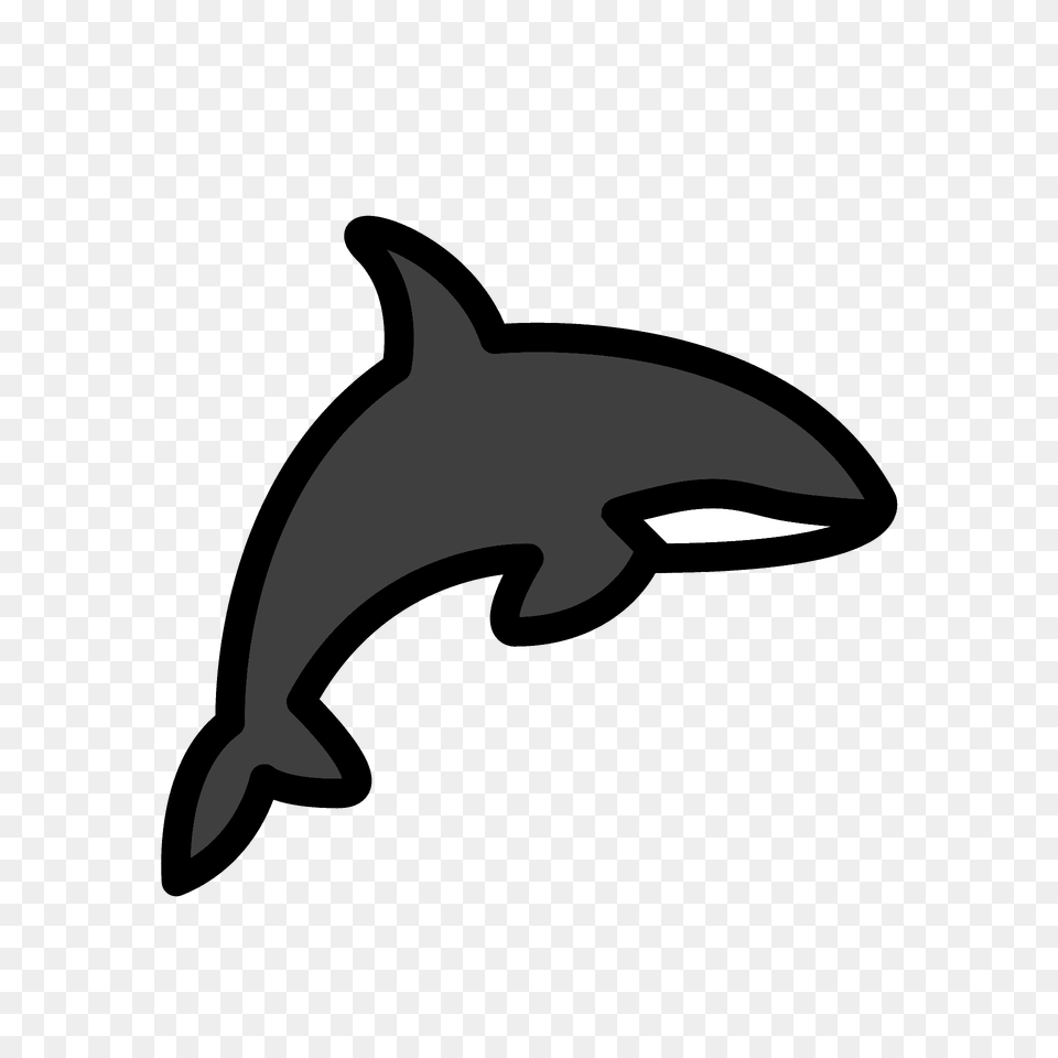 Whale Emoji Clipart, Animal, Sea Life, Dolphin, Mammal Free Png Download