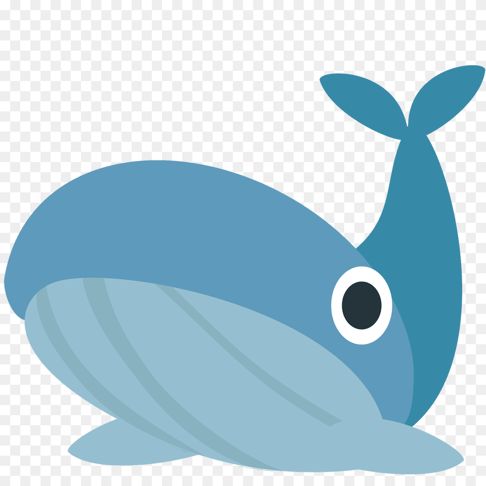 Whale Emoji Clipart, Animal, Sea Life, Mammal, Fish Png Image