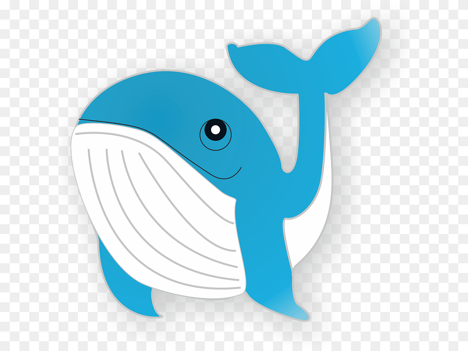 Whale Fish Emoji Shark Blue Aquatic Emoji De La Ballena De Whatsapp, Plush, Toy, Animal, Mammal Png