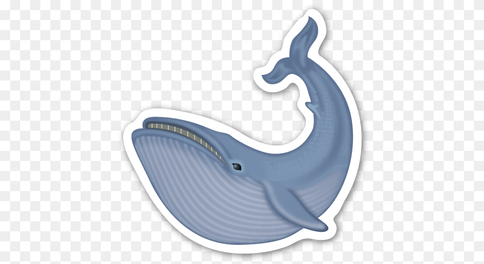 Whale Illustration Whale Emoji And Emoji Stickers, Animal, Mammal, Sea Life Png