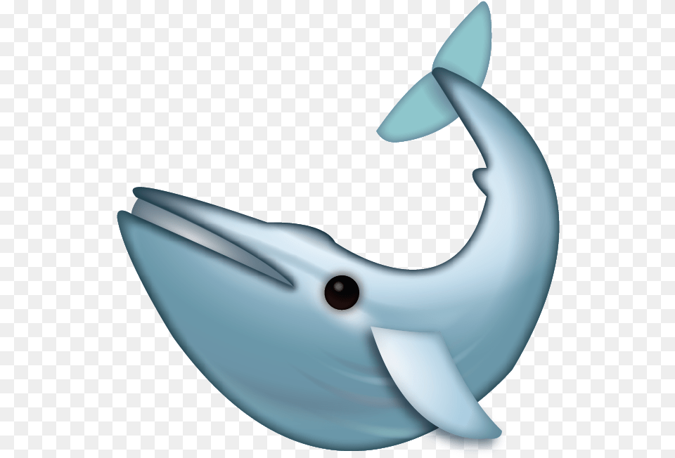 Whale Iphone Emoji Ios Whale Emoji, Animal, Sea Life, Dolphin, Mammal Png