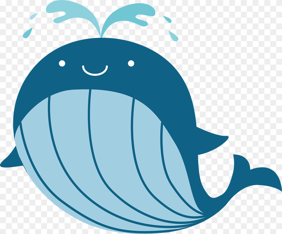 Whale Is Spouting Clipart, Animal, Fish, Sea Life, Shark Free Transparent Png