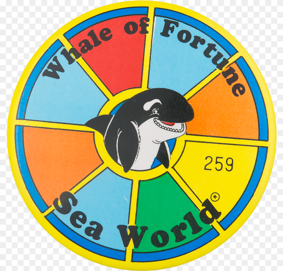 Whale Of Fortune Entertainment Button Museum Circle, Logo, Animal, Bird, Penguin Png Image