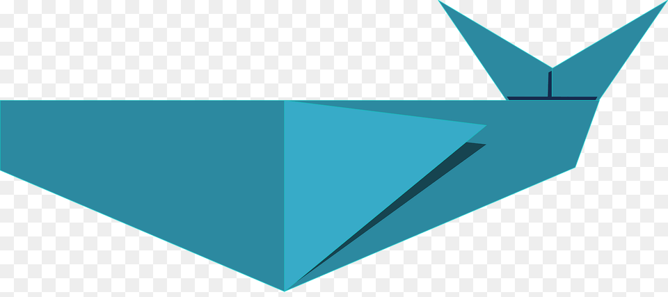 Whale Origami Clipart, Art, Paper, Triangle Png Image