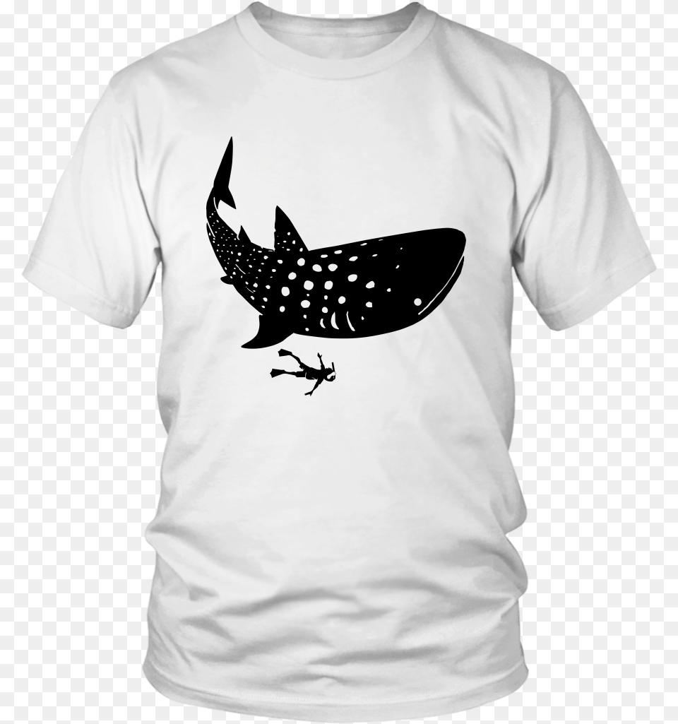 Whale Shark Diving Unisex T Shirt All Women Are Created Equal But Queens, Clothing, T-shirt, Animal, Fish Free Png Download