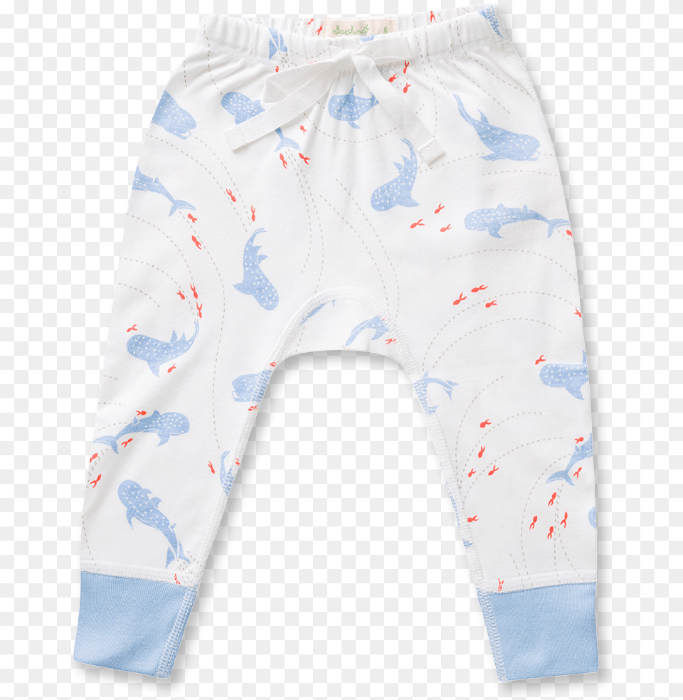 Whale Shark Pants Pajamas, Diaper, Clothing Free Transparent Png