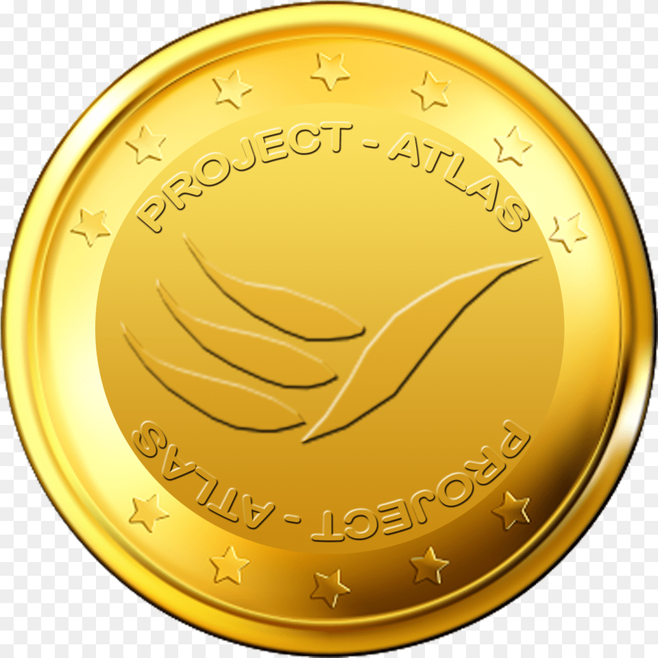 Whaleshares Coin, Gold, Money Free Png