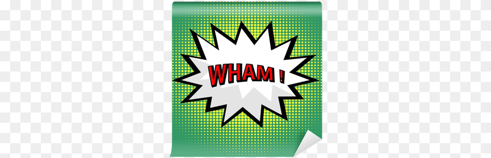 Wham Comic Cloud In Pop Art Style Wall Mural Pixers Pop Art Speech Bubble, Sticker, Logo Free Png
