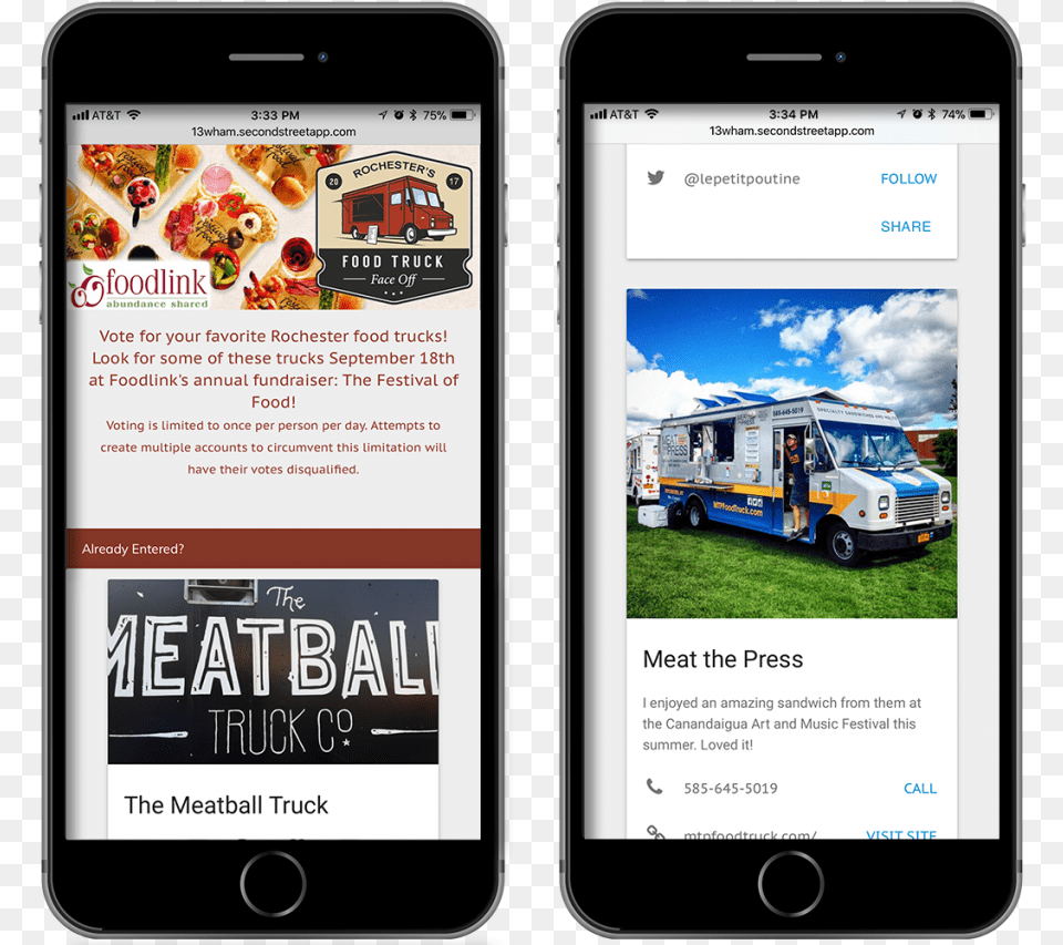 Wham Food Truck Ballot Mobile Iphone, Electronics, Mobile Phone, Phone, Car Free Png Download