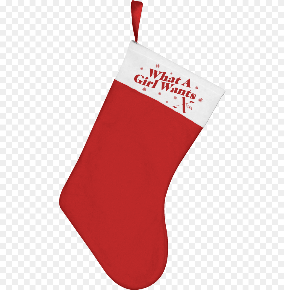 What A Girl Wants Stocking Christmas Stocking, Clothing, Hosiery, Christmas Decorations, Christmas Stocking Png