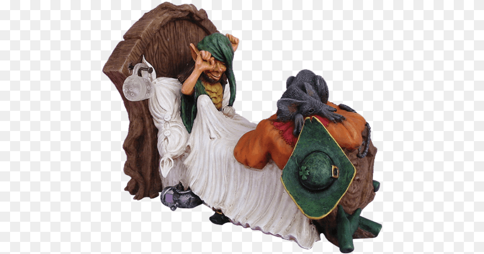 What A Night Sleepy Leprechaun Figurine, Hat, Clothing, Adult, Wedding Free Transparent Png