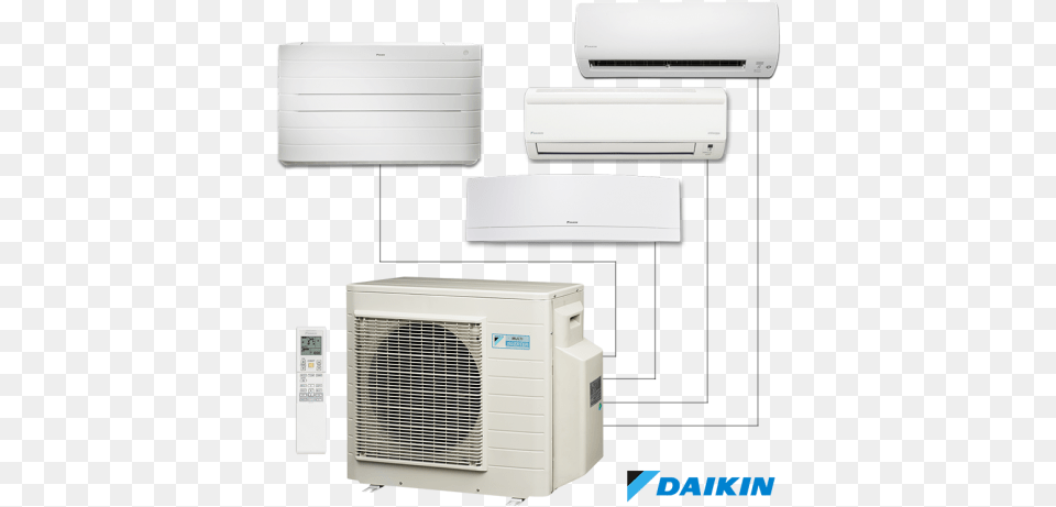 What Are The Advantages Of Multi Split System Over Daikin Multi Split Air Conditioner, Device, Air Conditioner, Appliance, Electrical Device Png
