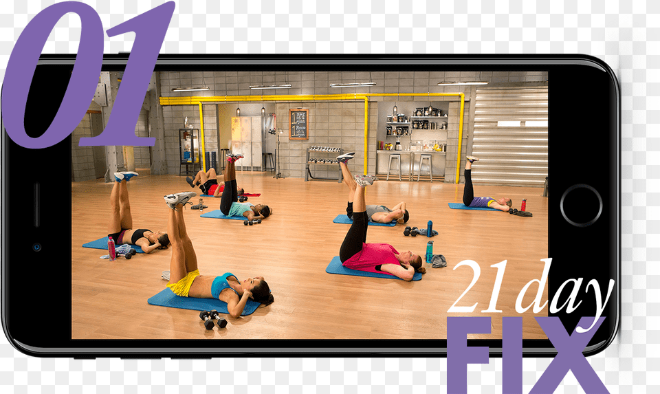 What Are The Most Popular Programs On Beachbody On Aerobic Exercise, Flooring, Floor, Person, Adult Png