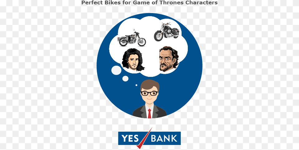 What Bikes Will Game Of Thrones Characters Ride Yes Bank Car Loan, Adult, Person, Man, Male Free Png Download