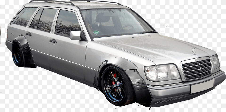 What Do You Guys Think About My Rocket Bunny Merc W124t Mercedes Benz 124 T, Alloy Wheel, Car, Car Wheel, Machine Free Png Download